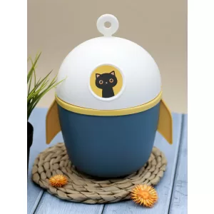 Мусорное ведро настольное "Rocket", blue
