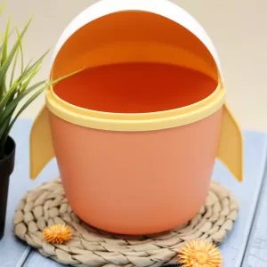 Мусорное ведро настольное "Rocket", orange
