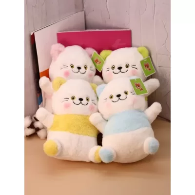 Мягкая игрушка "Smiling cat", mix