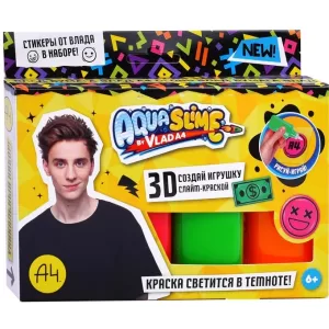 Набор для изготовления фигурки, модели “Aqua Slime”