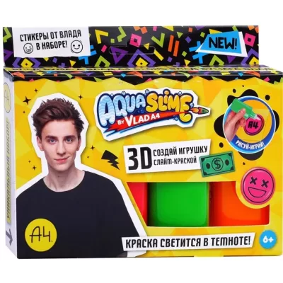 Набор для изготовления фигурки, модели “Aqua Slime”