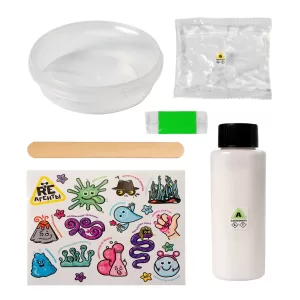 Игрушка: Научно-познавательный набор "Жвачка для рук", зеленый, модели «Re-Агенты»