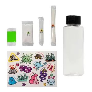 Игрушка: Научно-познавательный набор "Много пены из ничего", зеленый, модели «Re-Агенты»