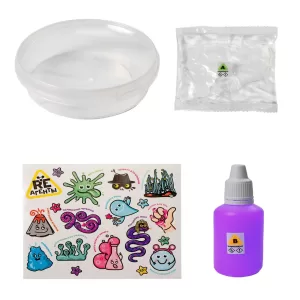 Игрушка: Научно-познавательный набор "Полимерные червячки", фиолетовый, модели «Re-Агенты»