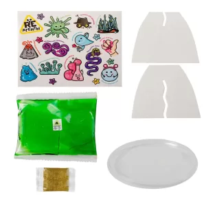 Игрушка: Научно-познавательный набор "Сияющий риф", зеленый, модели «Re-Агенты»