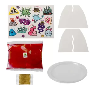 Игрушка: Научно-познавательный набор "Сияющий риф", красный, модели «Re-Агенты»