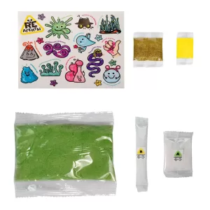 Игрушка: Научно-познавательный набор "Извержение вулкана", желтый, модели «Re-Агенты»