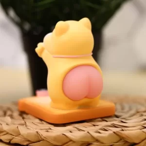 Подставка под телефон/планшет «Cat soft tail», beige