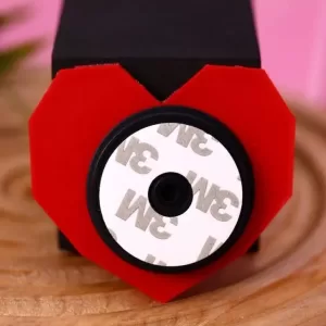 Попсокет "Edge heart", red