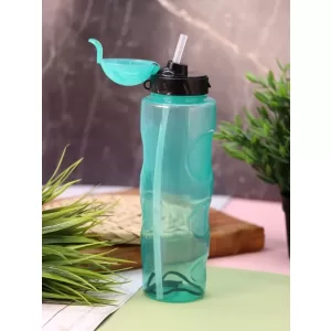 Спортивная бутылка "Movement life" с трубочкой, green (700 ml)