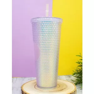 Тамблер "Metallic", white