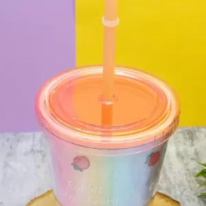 Тамблер "Rabbit strawberry", pink