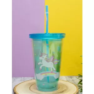 Тамблер "Rainbow one unicorn", blue