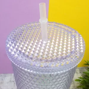 Тамблер "Metallic", white