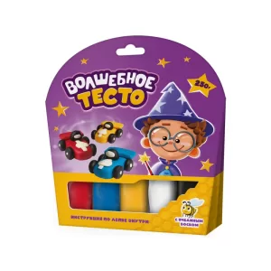 Тесто для лепки «Волшебное тесто» 250 гр. "Тачки"