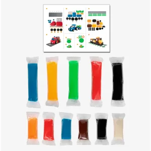 Тесто для лепки «Волшебное тесто» 400 гр. "Спецтранспорт"