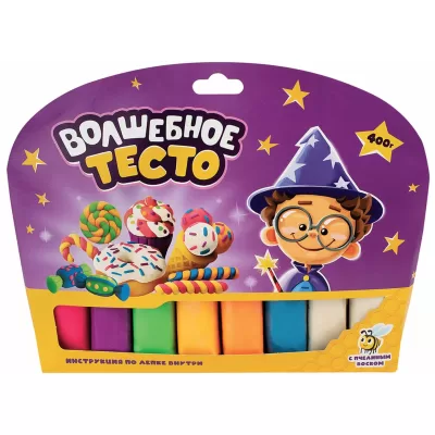 Тесто для лепки «Волшебное тесто» 400 гр. "Много сладостей"