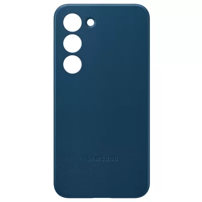 Чехол Samsung S23 Leather Cover (Blue)