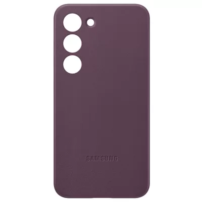 Чехол Samsung S23 Leather Cover (Purple)