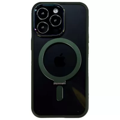 Чехол iP 13 Pro Angel Eyes Mag Safe(Green)