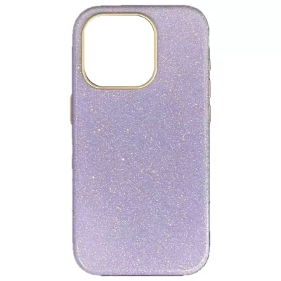 Чехол iP 15 Pro Mutural Glitter with Magsafe (Purple)