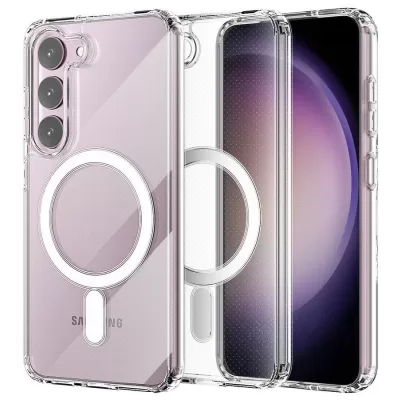 Чехол для Samsung S23 Plus (MagSafe Clear)