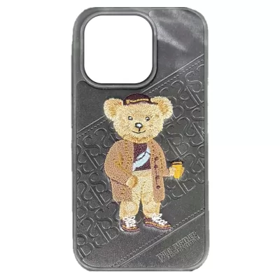 Чехол для iPhone 15 Pro KEEPHONE MASCOT (Black)