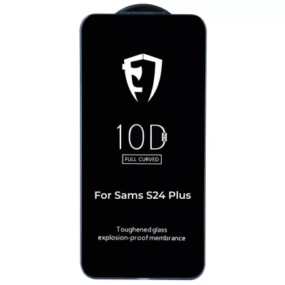 Защитное стекло Sams S24 Plus 10D (Black)