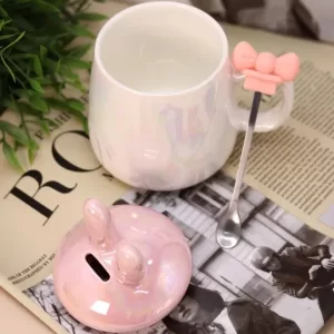 Кружка «Bunny bow», white (300 ml)