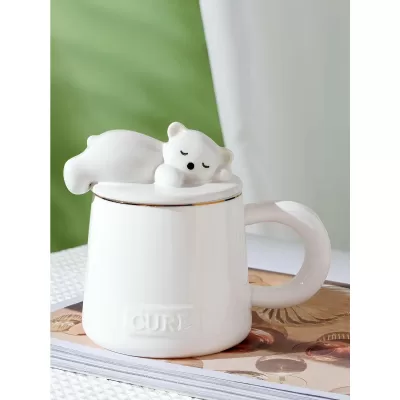 Кружка «Cure bear», white (390 ml)