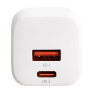 СЗУ KEEPHONE PD 30W GaN WALL CHARGER 2 PORT (A+C) CH-23091 WHITE