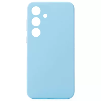 Чехол Sams S24 Plus Silicone Case Logo (Голубой(11))