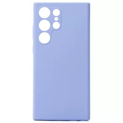 Чехол Sams S24 Ultra Silicone Case Logo (Лиловый(13))