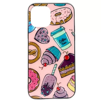 Чехол iP 13 Mini 2You Glass (Cakes)