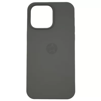 Чехол iP 14 Pro App Silicone (with logo 360) (Титан(78))