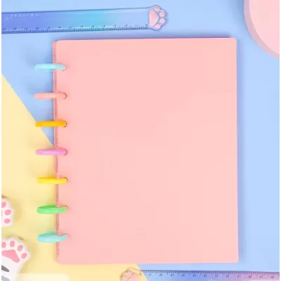 Альбом для карточек "Биндер" розовый 16х20см