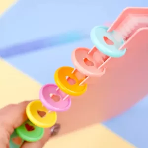 Альбом для карточек "Биндер" розовый 16х20см