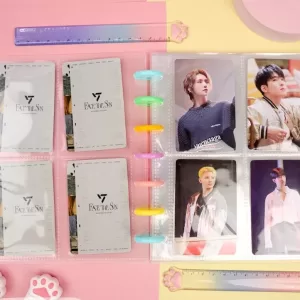 Альбом для карточек "Биндер" прозрачный 16х20см