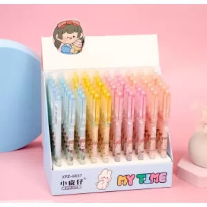 Набор простых карандашей в шоу боксе "Happy Girl" №6637, 60шт.
