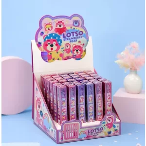 Набор ручек "Lotso strawberry bear" в шоу-боксе, 36шт