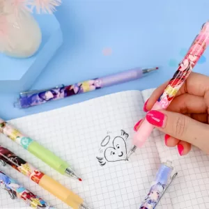 Набор ручек "Genshin Impact" №0030, 12шт. (черный)