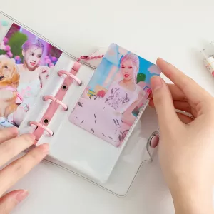 Альбом для карточек "Bunny" розовый 10,7х9,2см