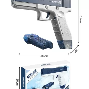 Водяной пистолет Глок синий, 21 см