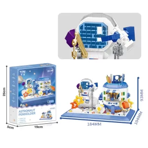 Конструктор 3D из миниблоков Астронавт 1562 детали