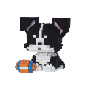 Конструктор 3D из миниблоков Бордер-колли 417 деталей