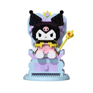 Конструктор 3D из миниблоков Куроми на троне 1256 деталей