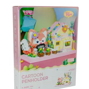 Конструктор 3D из миниблоков Линабель 1465 деталей