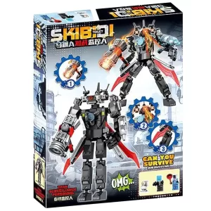 Конструктор Скибиди Туалет Титан с молотом 474 детали