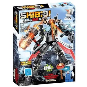 Конструктор Скибиди Туалет Титан с молотом 474 детали