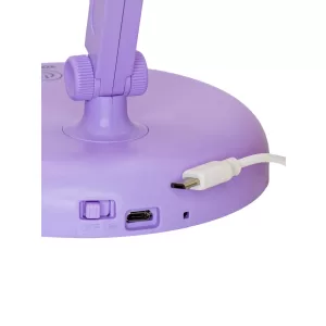 Лампа настольная светодиодная Зайчик фиолетовая